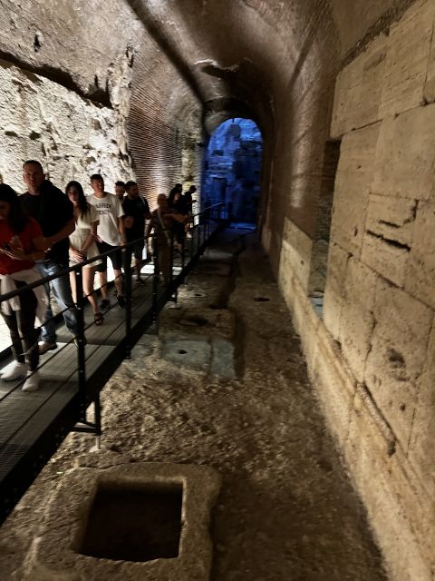 Rome: Colosseum Underground Private Tour with Forum Access - Meeting your guide outside the Colosseum