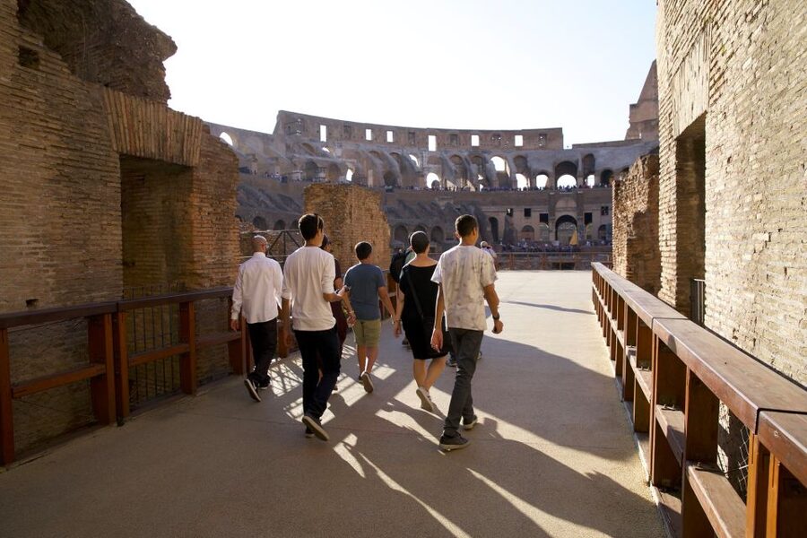 Rome: Colosseum Underground Small Group Guided Tour - Palatine Hill: Rome’s best high view