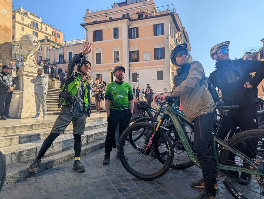 Rome E-Bike Highlights Tour & Tasting in Secret Cave - From the Tiber to Castel Sant’Angelo