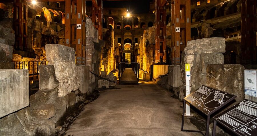 Rome: Exclusive Colosseum Underground and Arena Guided Tour - Standing on the arena floor