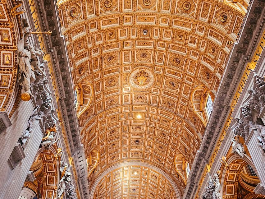Rome: St. Peter's Basilica, Dome, and Vatican Grottoes Tour - The papal grottoes below the main floor