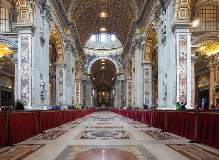 Rome: St. Peter’s Basilica Tour with Vatican Grottoes - Key points at a glance