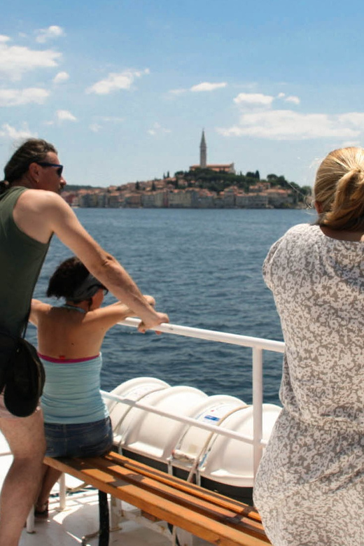 Rovinj: Lim Fjord and Pirate Cave Boat Tour - Leaving Rovinj from the north port