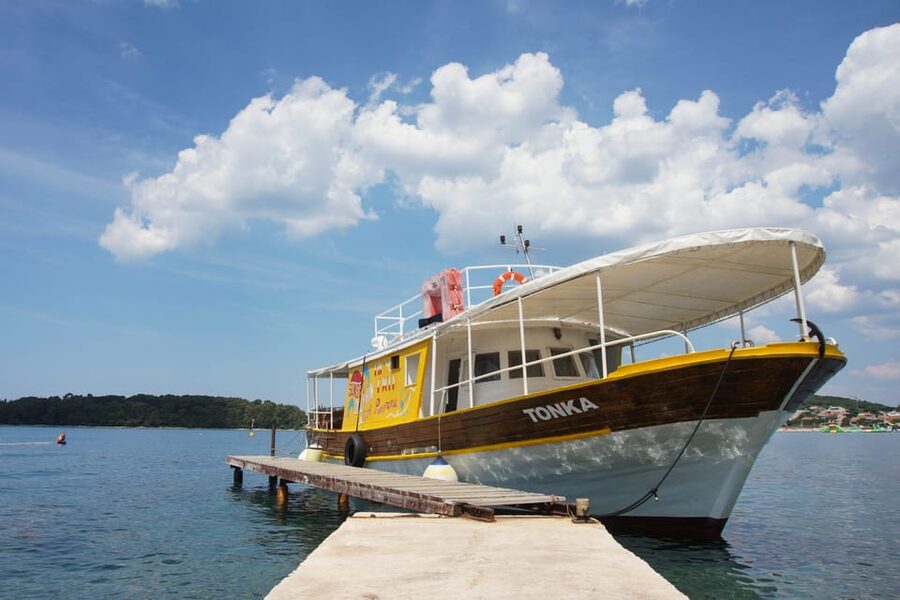 Rovinj: Lim Fjord and Pirate Cave Boat Tour - How the 90-minute free stop works