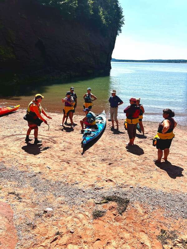 Saint John: Guided Kayaking Tour of St. Martins Sea Caves - From Covered Bridges to the Bay of Fundy