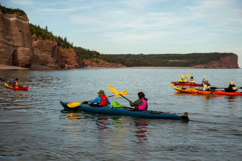 Saint John: Guided Kayaking Tour of St. Martins Sea Caves - The 30-Minute Start at Bay of Fundy Adventures