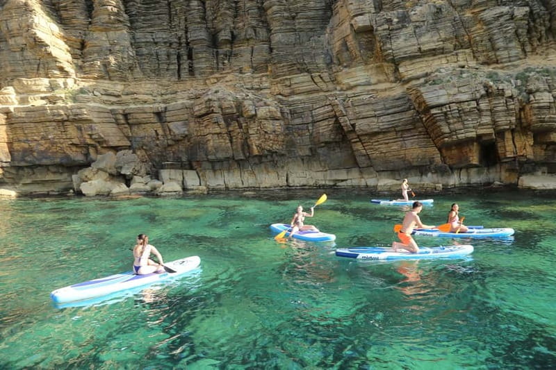 San Antonio: Cala Bassa, Cala Conta and Cave Boat Trip - Cala Bassa: a second chance to swim