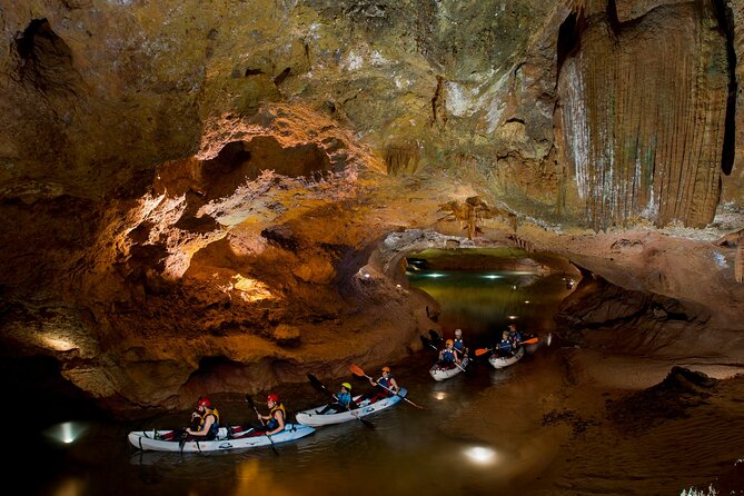 San Jose Caves Guided Tour from Valencia - The walking section and low ceilings