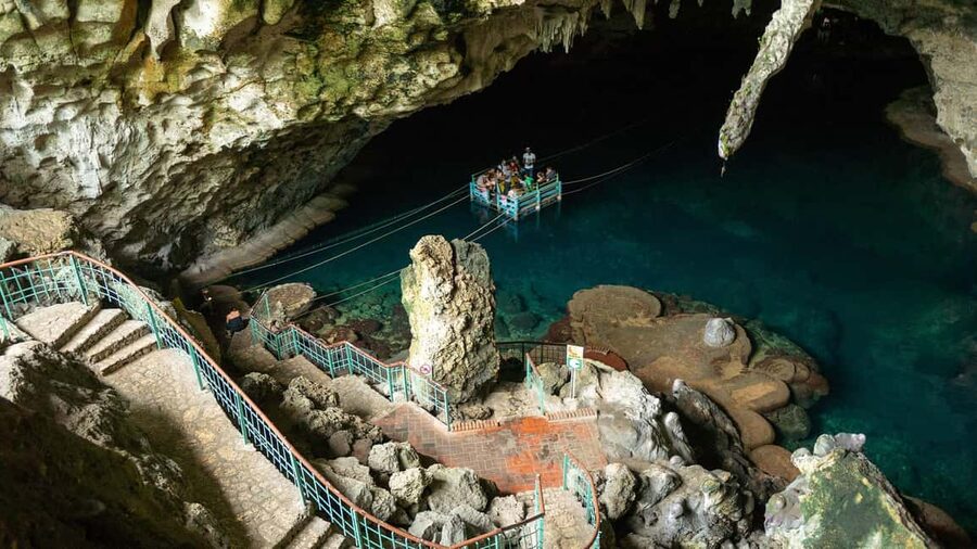 Santo Domingo: Colonial Zone, 3 Eyes, Cave Cable Car Tour - The Santo Domingo Teleférico from above