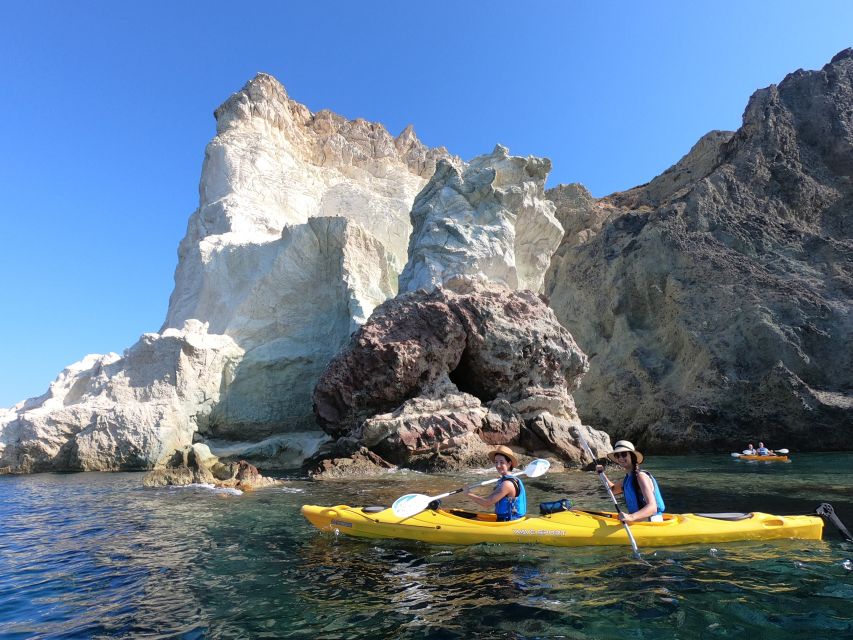 Santorini: Sea Caves Kayak Trip with Snorkeling and Picnic - The guide’s personal touch