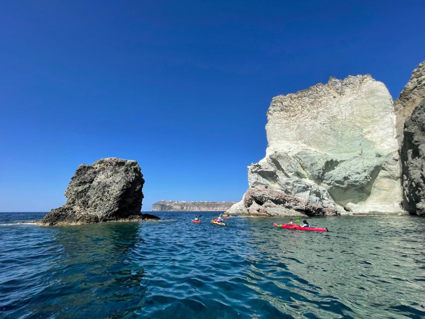 Santorini: South Sea Kayaking Tour with Sea Caves and Picnic - Why Santorini’s south coast is worth seeing by kayak