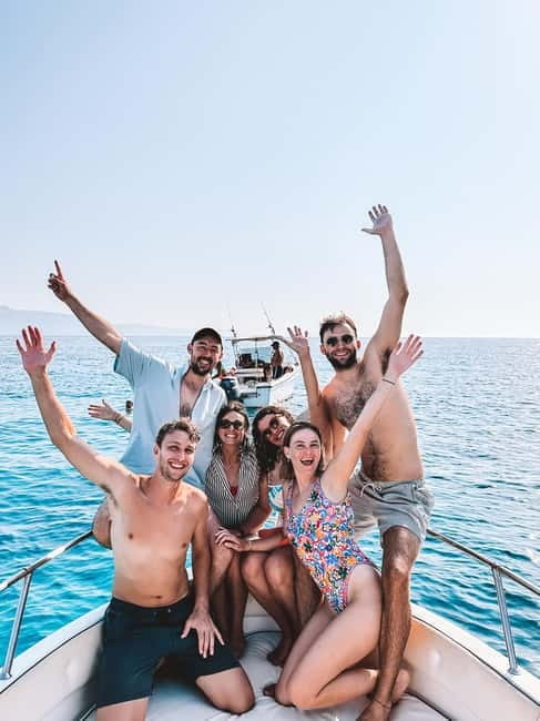 Sarandë: Boat Tour Turtle Cave Kakome & Krorez Snorkeling - Secret Beach and the forgotten anchors