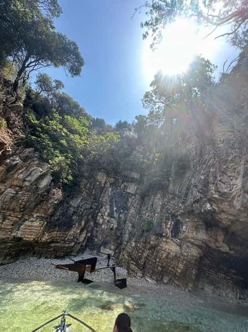 Sarandë: Ionian Coast Hidden Beaches and Caves Boat Tour - Kroreza Beach, the long three-hour pause