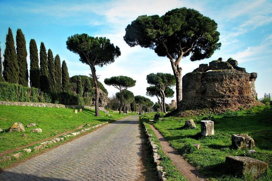 Secrets Below Rome: Tour Catacombs and Ancient Appian Way - Walking the Appian Way on ancient stones