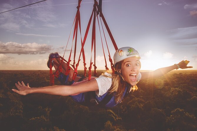 Selvatica Park Ziplines, Cenote, and ATV Tour From Cancun and Riviera Maya - Tarzania and the first freshwater stop