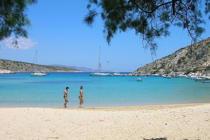 Semi-private Antiparos & Caves Blue Lagoon OR Rina Cave & Small Cyclades - The Antiparos, Blue Lagoon, and Paros route