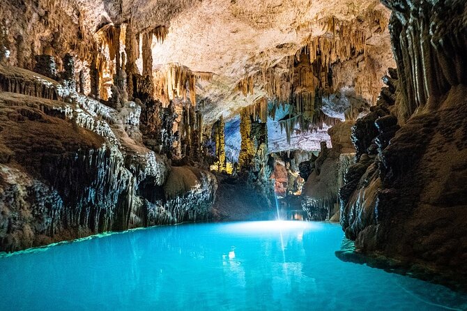 Semi-Private Tour to Jeita Grotto, Harissa & Byblos with Lunch - Inside Jeita Grotto’s cool underground world