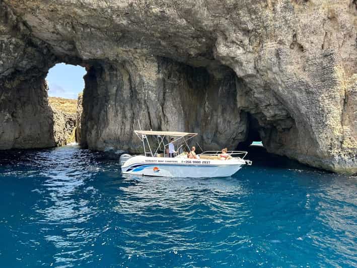 SerenityBoatChartersMalta: Bluelagoon,Comino,Gozo,&Sea Caves - Blue Lagoon, Malta’s bright-water classic