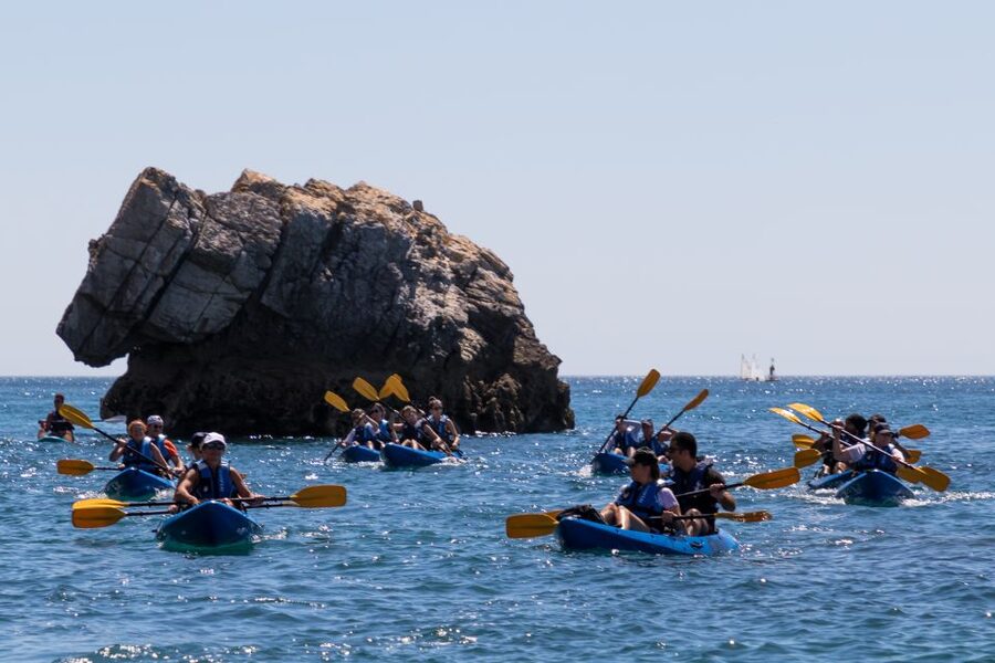 Sesimbra: Arrabida Natural Park & Caves Guided Kayaking Tour - What the $41 price really covers