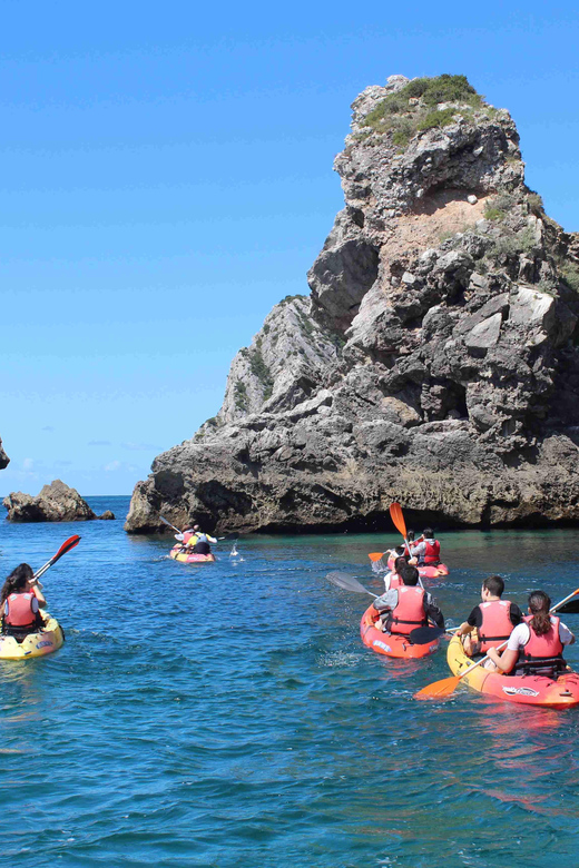 Sesimbra: Ribeiro Cavalo Beach, Caves, & Arrábida Kayak Tour - What to wear and carry