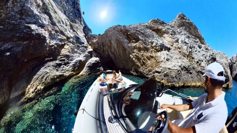 Skiathos: Private Lalaria Beach and Caves Speedboat Tour - What the skipper adds to the trip