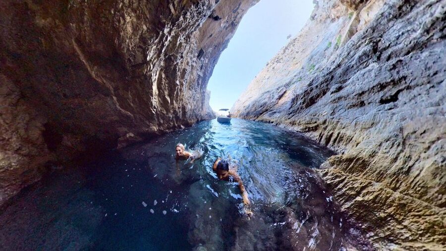Skiathos: Private Lalaria Beach and Caves Speedboat Tour - Setting off from Skiathos port