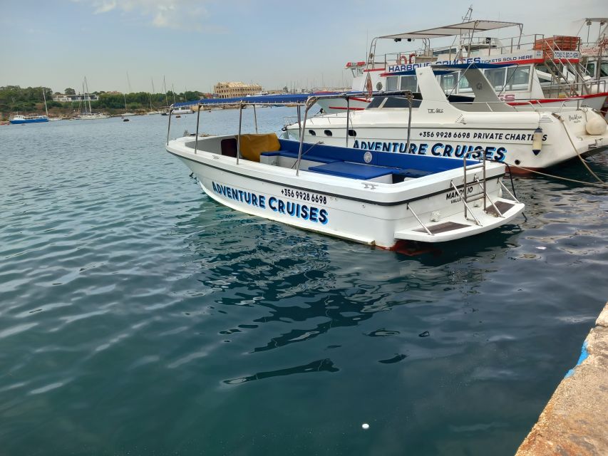 Sliema: Boat Trip to Comino Blue Lagoon, Gozo, and Caves - Captain Tony and deckhand Raphael