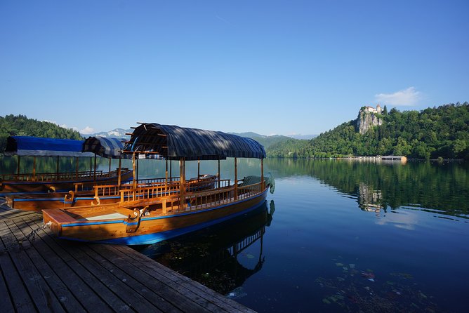 Slovenia in One Day: Lake Bled, Postojna Cave and Predjama Castle - Lake Bled and the Julian Alps
