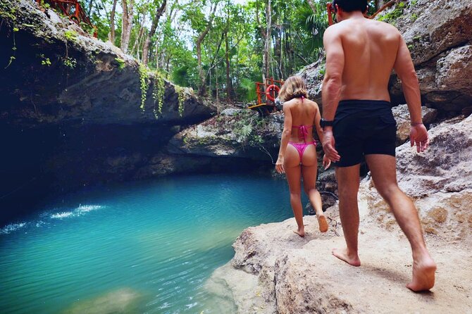 Small Group 3 Waterfall Cenotes Experience - Tequila tasting, tacos, and Maya touches