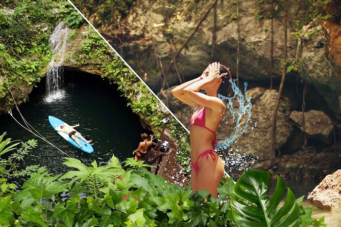 Small Group 3 Waterfall Cenotes Experience - The guides shape the day