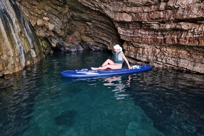 Small group kayaking tour from Budva to Sveti Nikola island caves - Sveti Nikola island and its sea caves