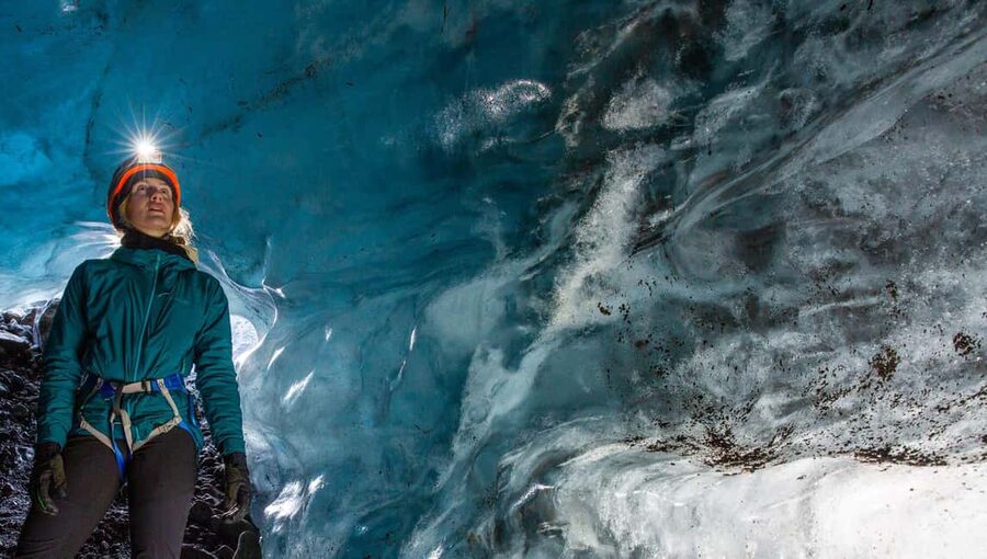 Sólheimajökull: Glacier Hike and Blue Ice Cave Tour - Getting fitted with glacier gear