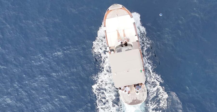 Sorrento: Capri and Blue Grotto Yacht Tour with Snorkeling - Swimming at Marina Piccola