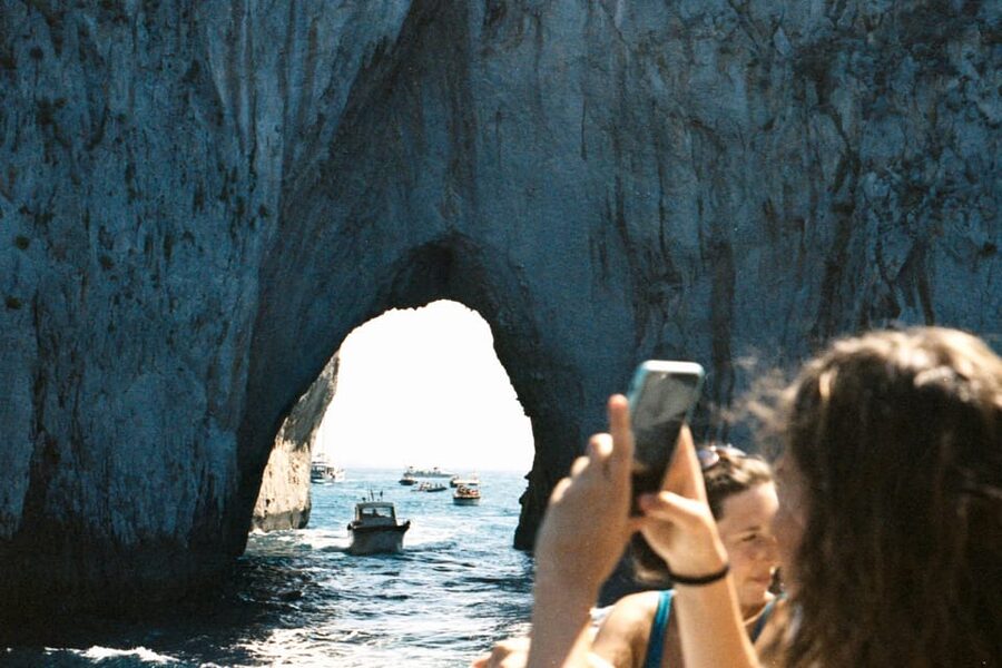 Sorrento: Capri and Blue Grotto Yacht Tour with Snorkeling - Faraglioni, Natural Arch, and the final coastal run