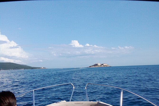 Speedboat Tour to Lady of the Rock, Mamula and Blue Cave Swim - Captains, music, and the level of commentary