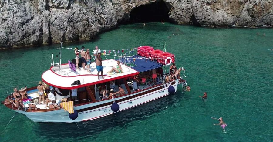 Sperlonga: Boat Cruise to the Blue Grotto with Swimming - Key points at a glance