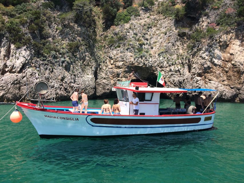 Sperlonga: Boat Cruise to the Blue Grotto with Swimming - Grotta di Tiberio and the Roman coast