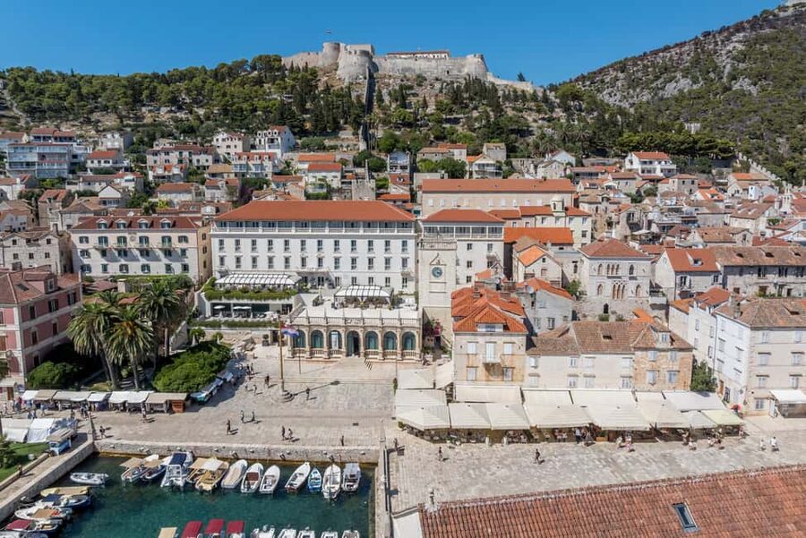 Split: Blue Cave, Vis and Hvar Small Group Speedboat Tour - Budikovac Blue Lagoon gives you the real swimming time