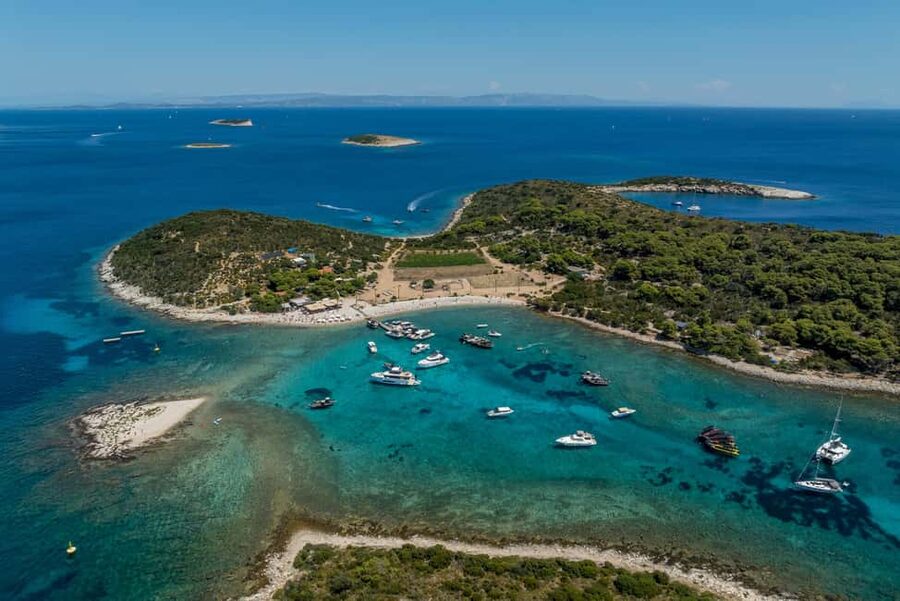 Split: Blue Cave, Vis and Hvar Small Group Speedboat Tour - The Pakleni Islands by boat
