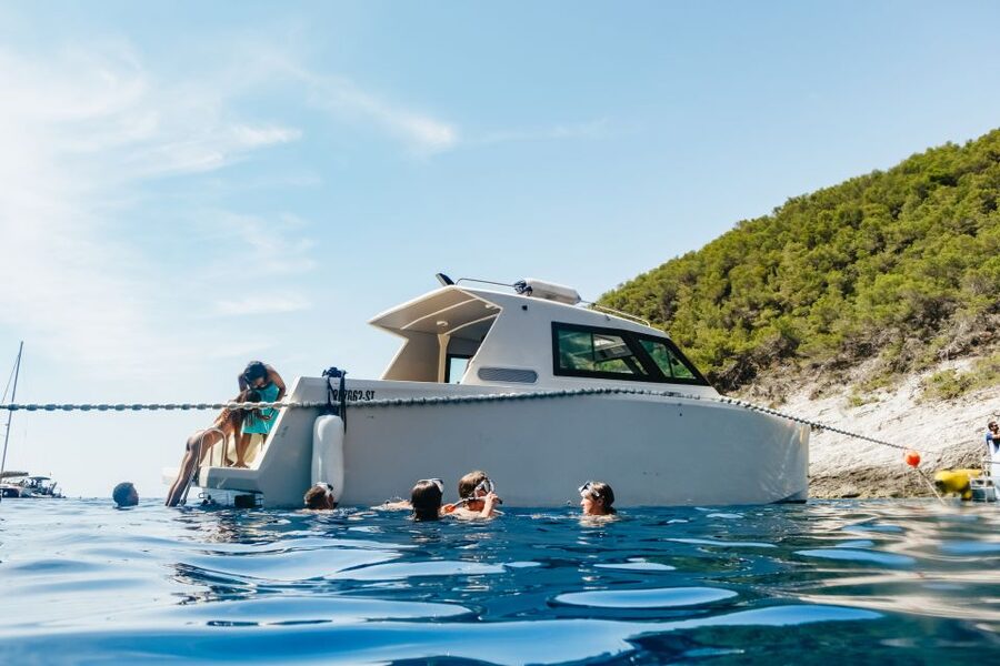 Split: Blue Cave, Vis & Hvar Full-Day Trip by Speedboat - Budikovac’s Blue Lagoon is the main water break