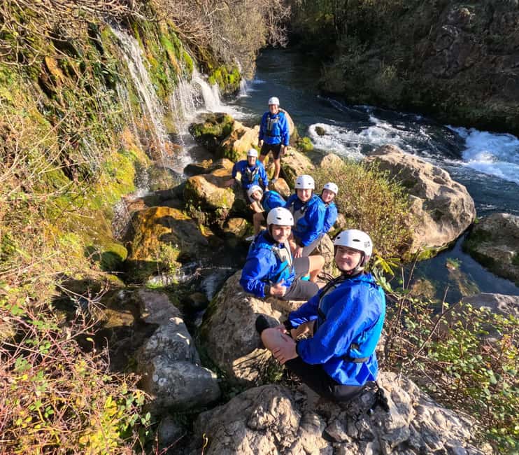 Split/Omiš: Rafting, Cliff Jumping, and Cave Tour - Entering the cave behind the waterfall