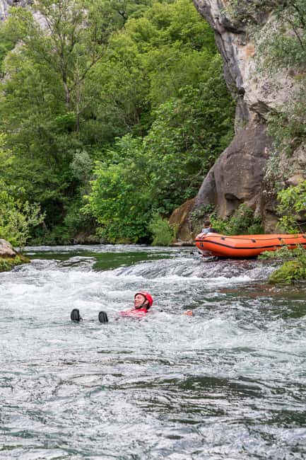 Split: Premium Rafting,Cave exploring,Cliff jumping & Picnic - Cave swimming, waterfalls, and the optional jump