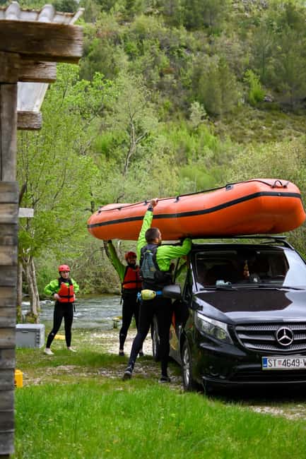 Split: Premium Rafting,Cave exploring,Cliff jumping & Picnic - From Split to the Cetina River in 50 minutes