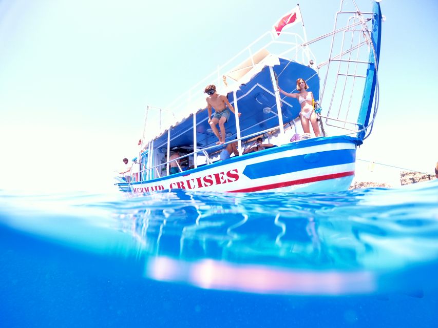 St Paul's Bay: Comino, Blue Lagoon, Gozo, & Caves Boat Tour - Two hours on Gozo, with a choice to stay or move