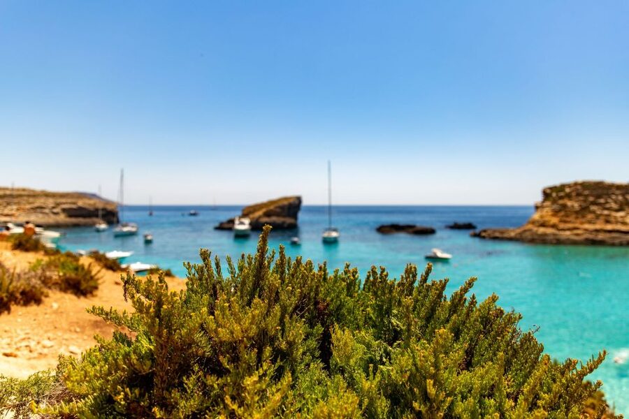 St Paul's Bay: Comino, Blue Lagoon, Gozo, & Caves Boat Tour - Santa Maria Caves and the return by sea
