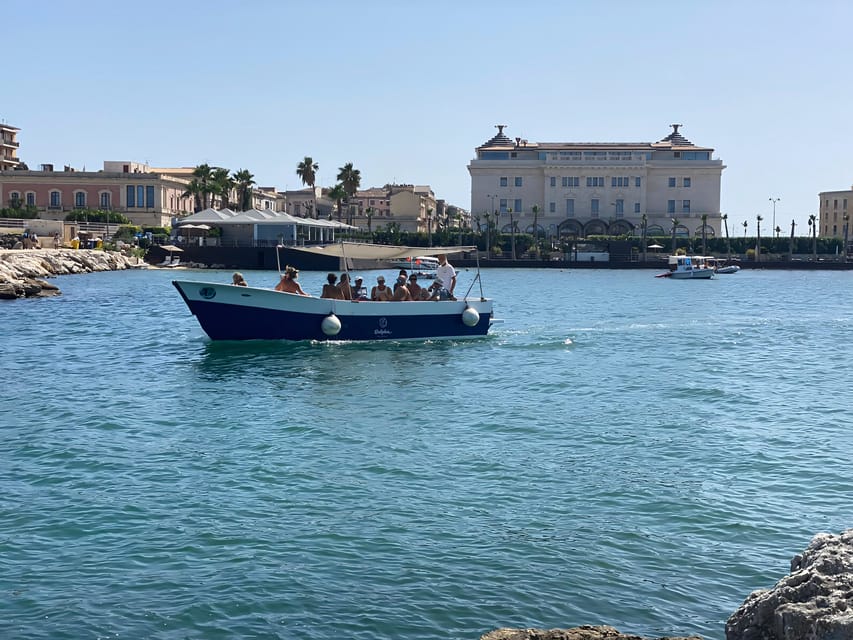 Syracuse: Ortigia and Sea Caves Excursion by Boat - Key points to know before booking