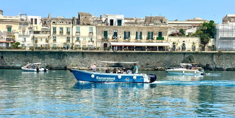 Syracuse: Ortigia Island & Sea Cave Boat Tour with Prosecco - The swim stop is refreshing, but keep expectations modest