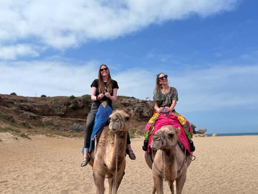 Tangier: Cap Spartel, Hercules Caves & Camel Riding - The Camel Ride at Achakkar Beach