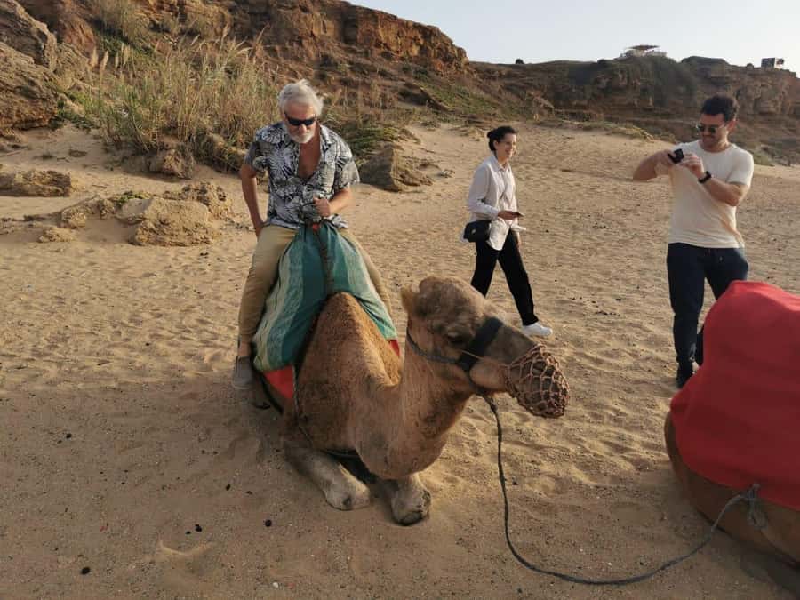 Tangier: sunset, tea, camel ride, Cape Spartel and caves. - What the $45 price really covers