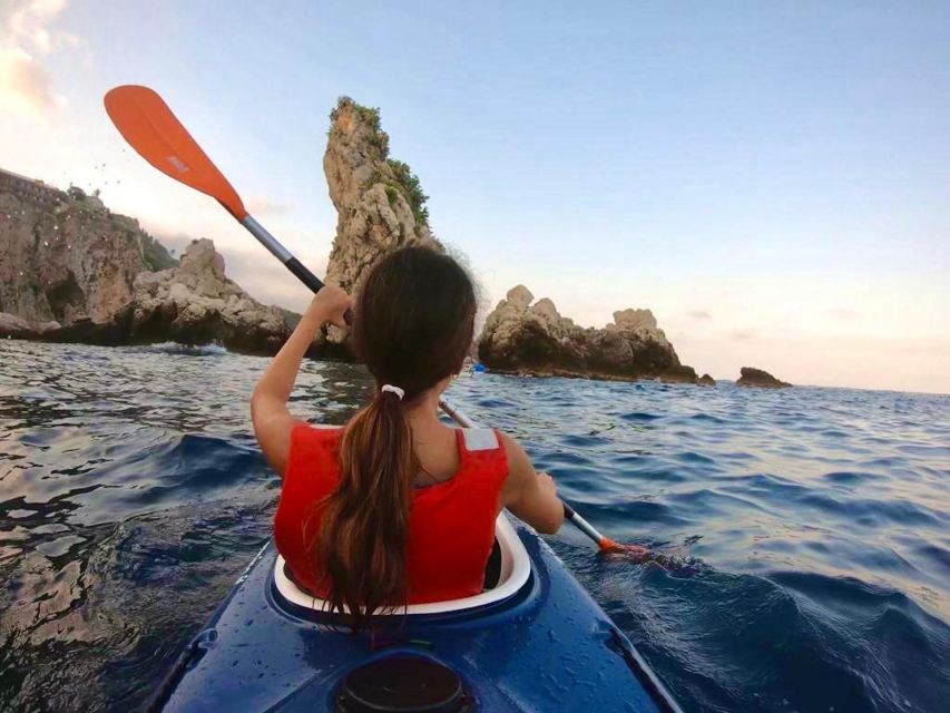 Taormina: Kayak Coastal Tour to Isola Bella and Blue Grotto - Why kayaking is a smart way to see Isola Bella